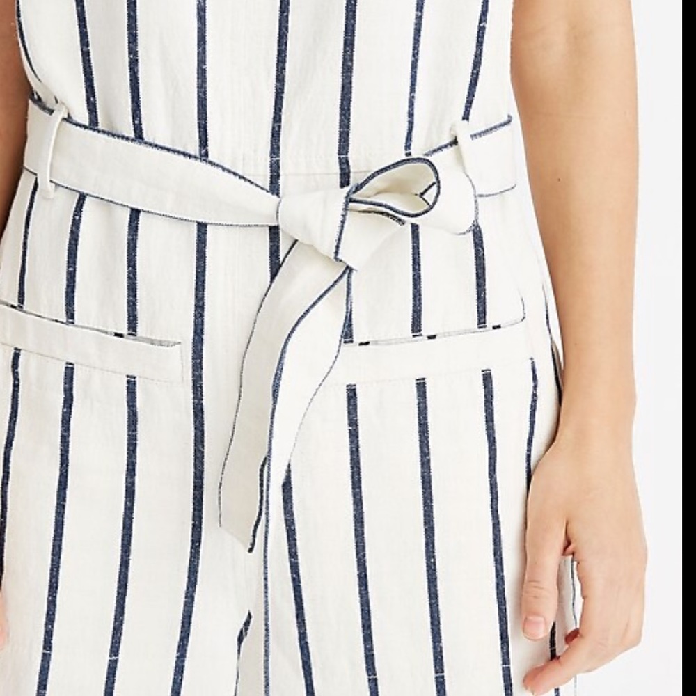 Madewell striped Jumpsuit - Picture 3 of 14